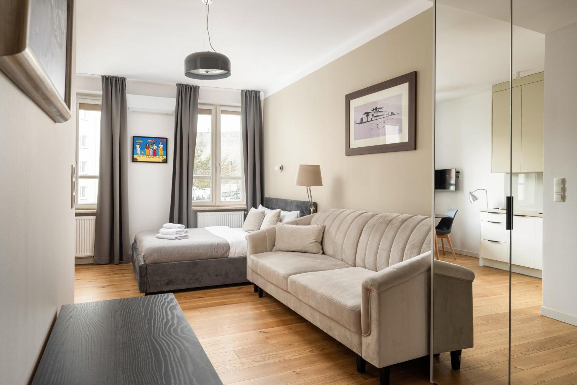 Piekna Grey Apartment